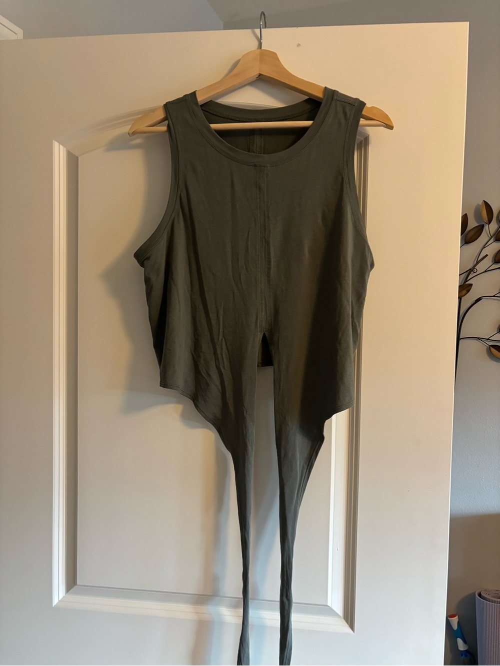 lululemon athletica Olive Green Time to Restore Tank